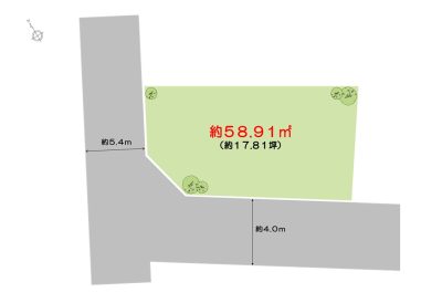 万代東１丁目【１区画】
